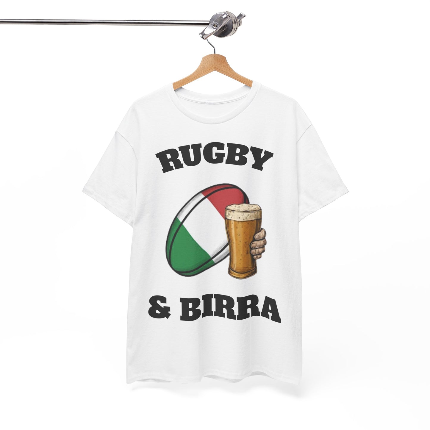 Rugby & Birra – T-shirt Tifosi Rugby Italia