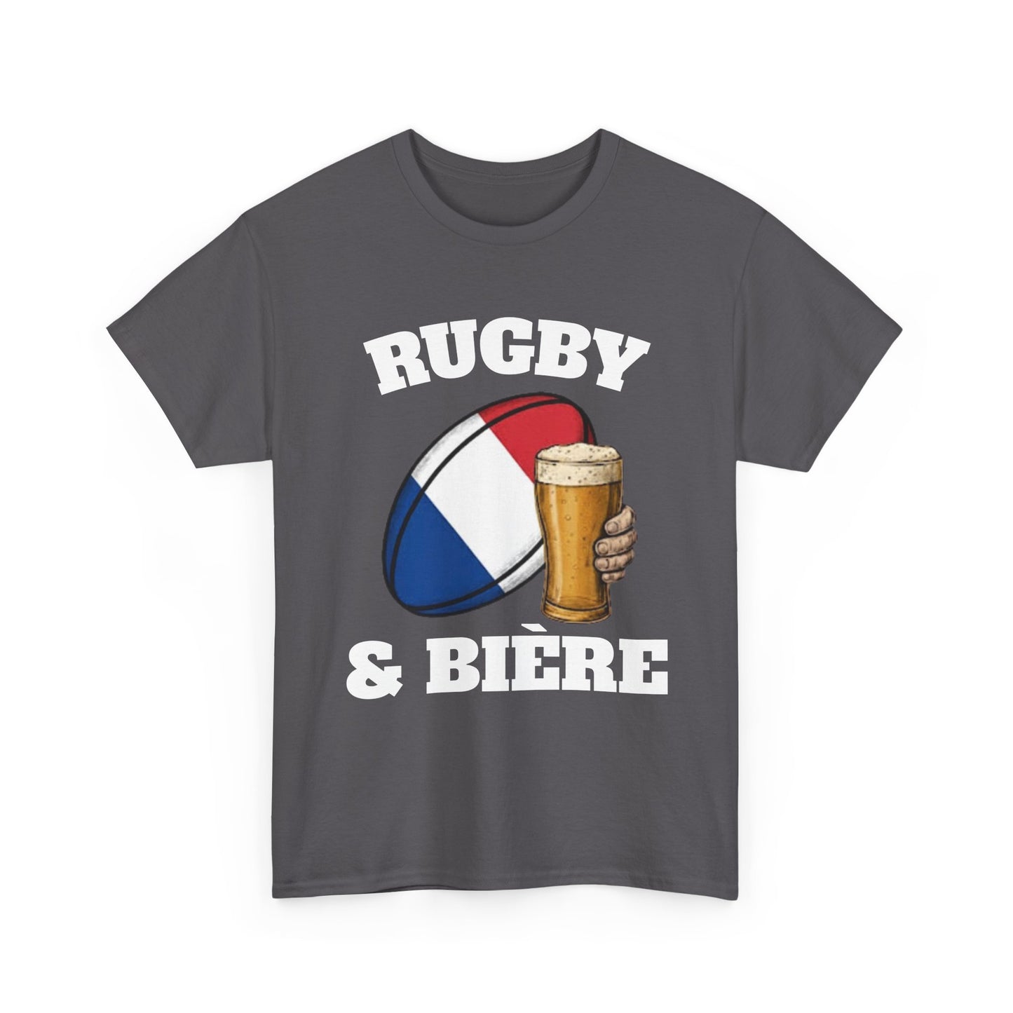 Rugby & Bière – T-shirt Supporter Rugby Français
