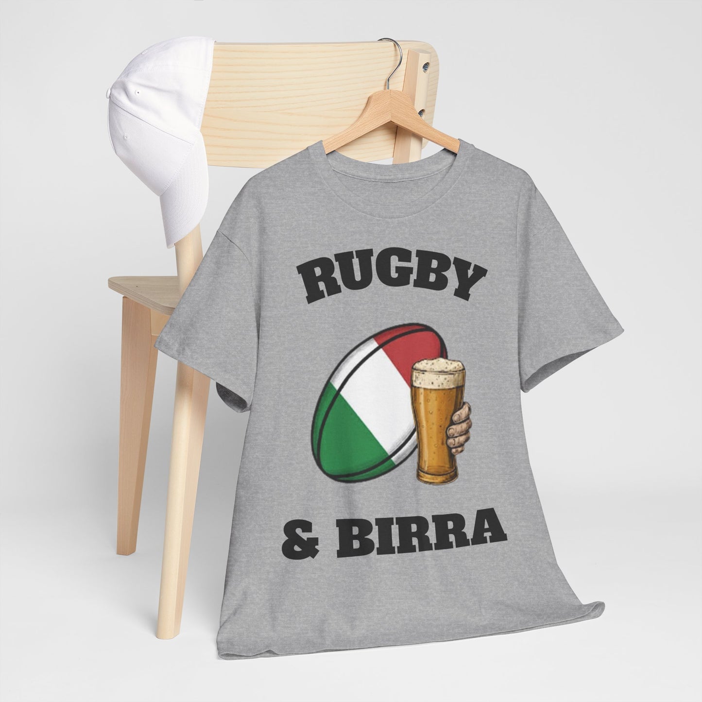 Rugby & Birra – T-shirt Tifosi Rugby Italia