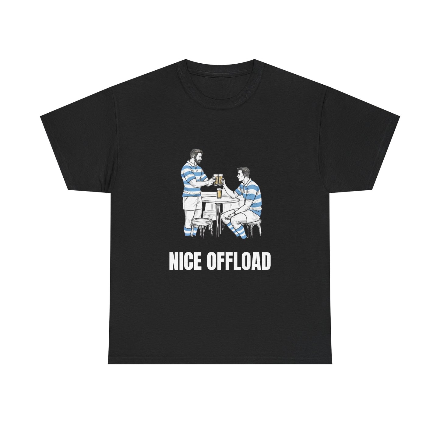 Nice Offload – Argentina Rugby Fan T-Shirt | Rugby & Beer