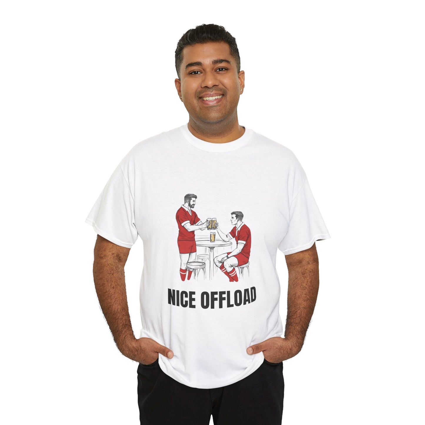 Nice Offload – Canada Rugby Fan T-Shirt | Rugby & Beer