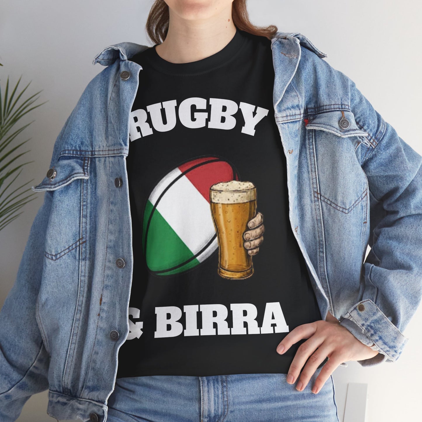 Rugby & Birra – T-shirt Tifosi Rugby Italia