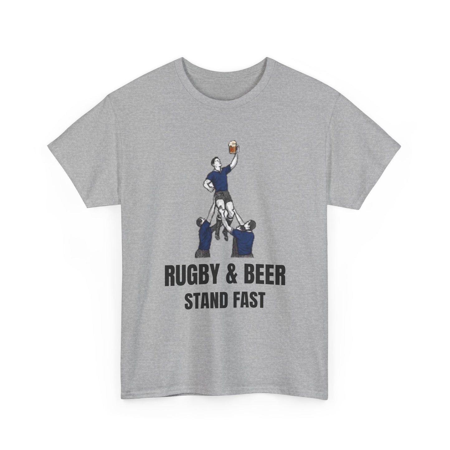 Maglietta da rugby Stand Fast Scotland | Maglietta per tifosi di rugby e birra