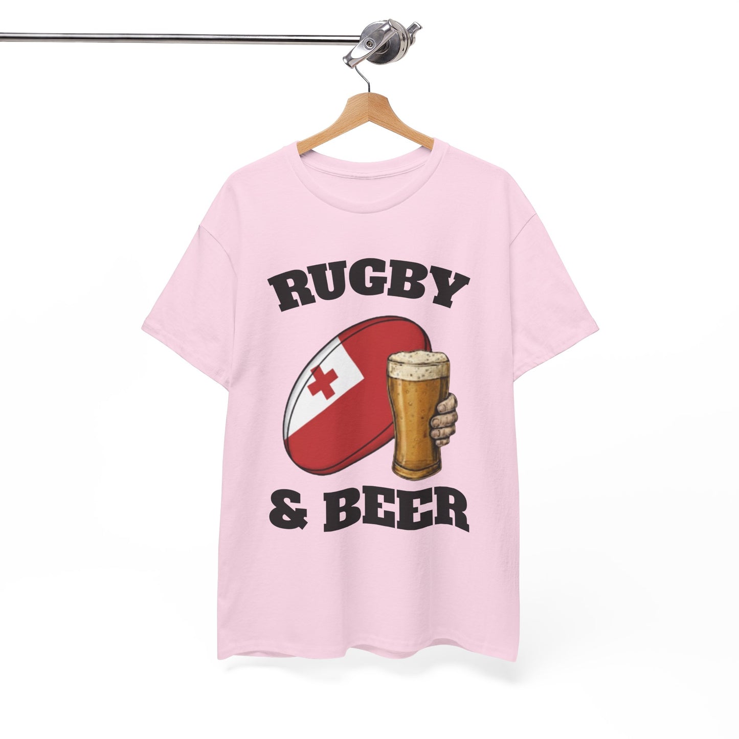 Rugby & Beer Tonga T-Shirt – Ikale Tahi Rugby Fans Tee