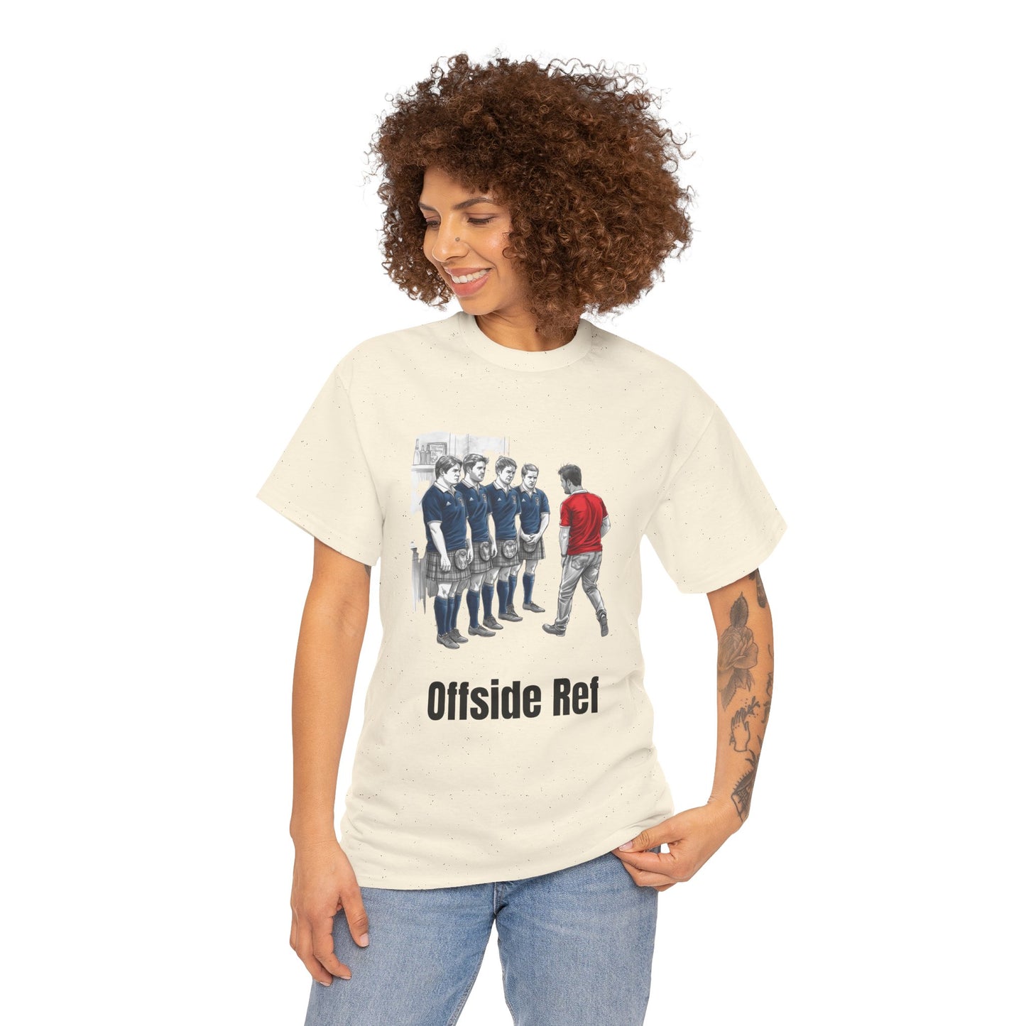 Offside Ref – Funny Scottish Rugby T-Shirt for Fans & Gifts