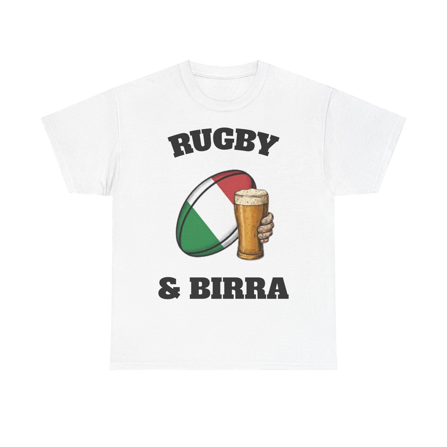 Rugby & Birra – T-shirt Tifosi Rugby Italia