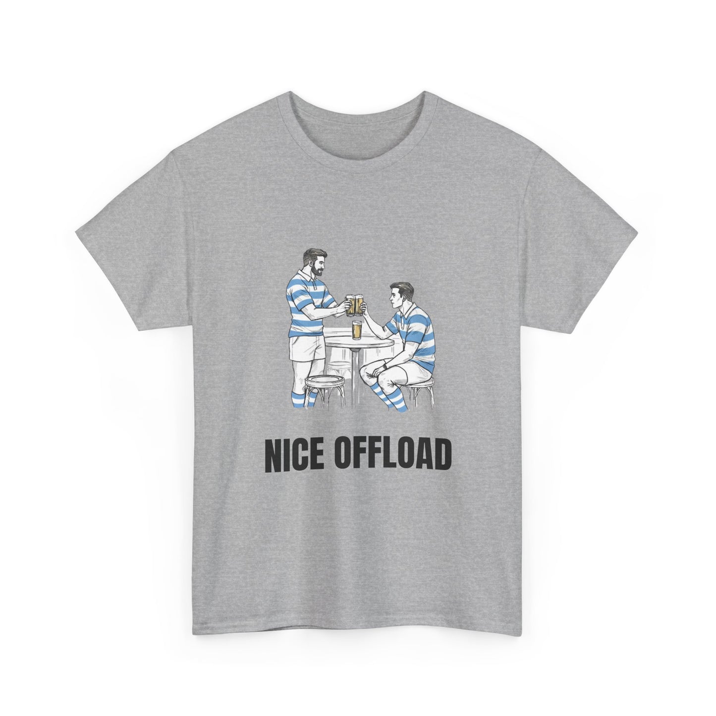Nice Offload – Argentina Rugby Fan T-Shirt | Rugby & Beer