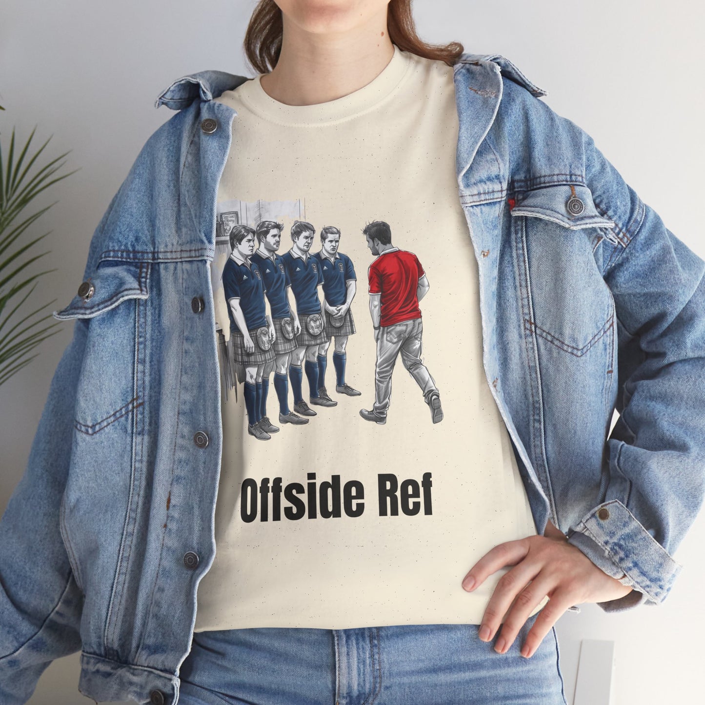 Offside Ref – Funny Scottish Rugby T-Shirt for Fans & Gifts