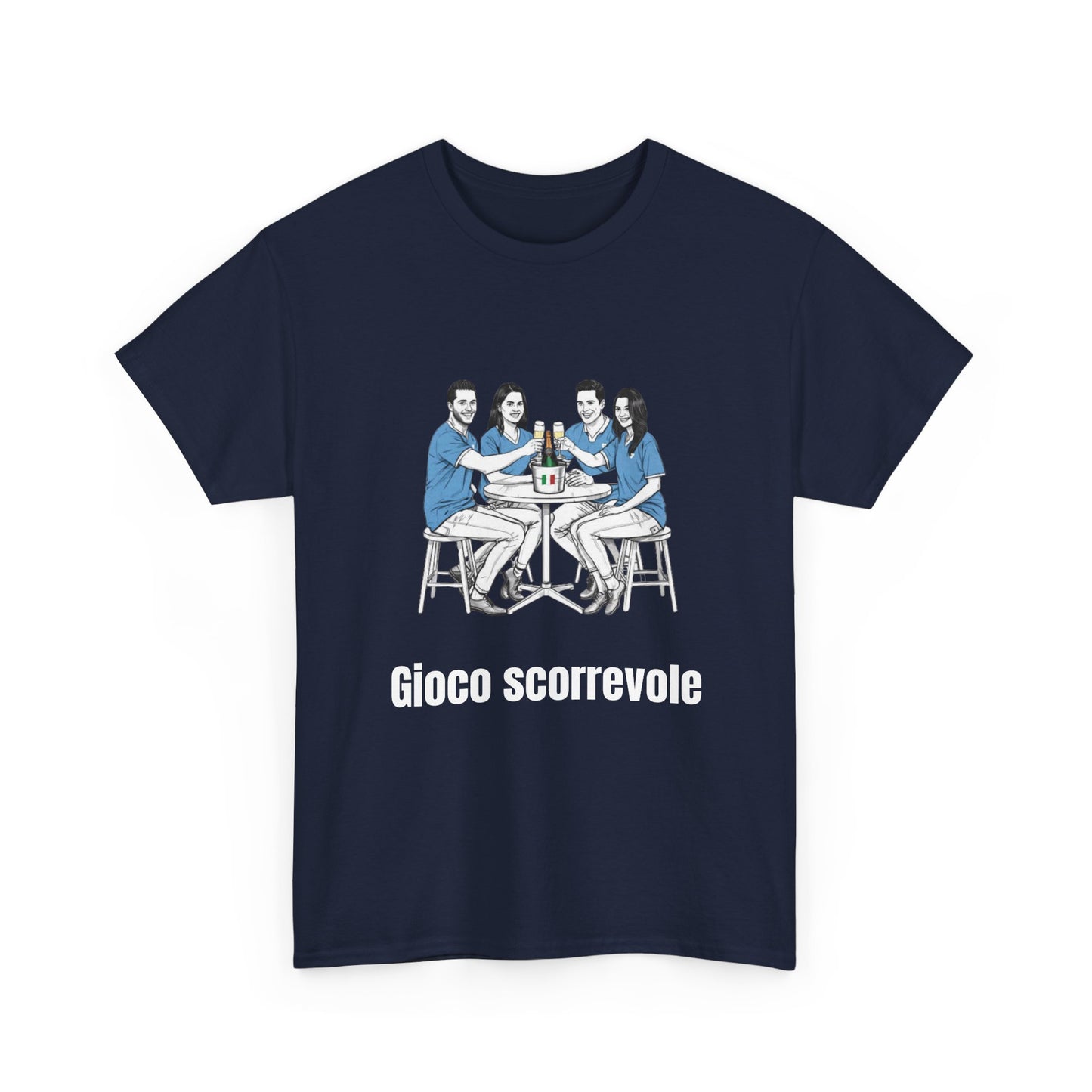 Maglietta da rugby color champagne - Regalo per i tifosi italiani del Sei Nazioni