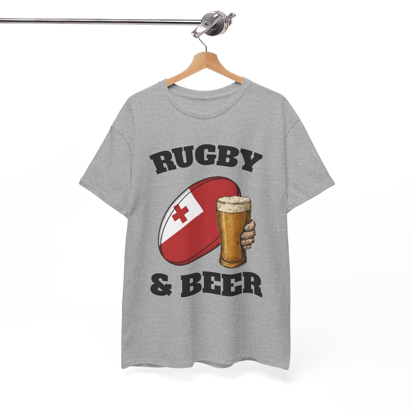 Rugby & Beer Tonga T-Shirt – Ikale Tahi Rugby Fans Tee