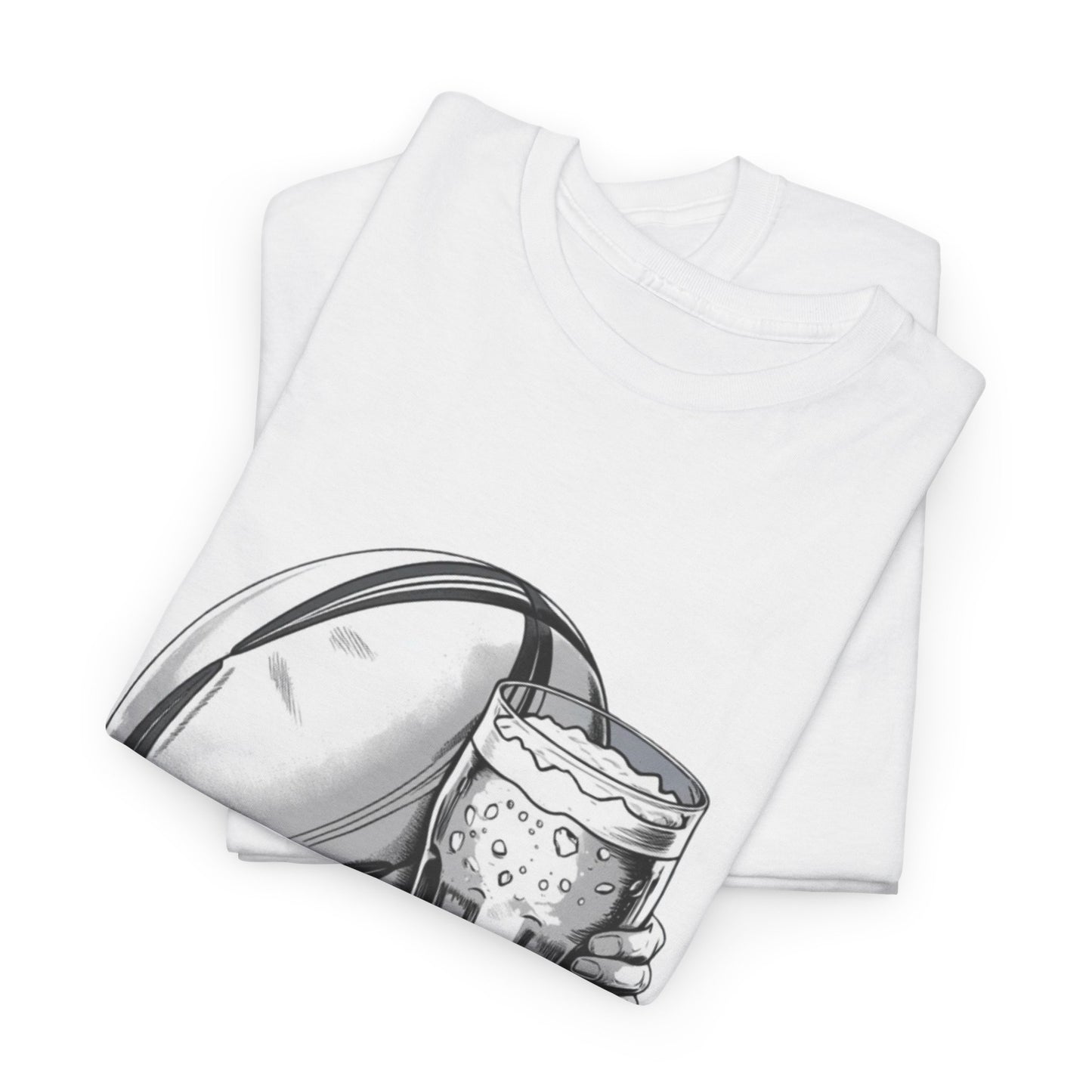 Rugby & Beer ¨Unleash the Wallaby¨ T-Shirt - Australian Rugby Fan Matchday Gift
