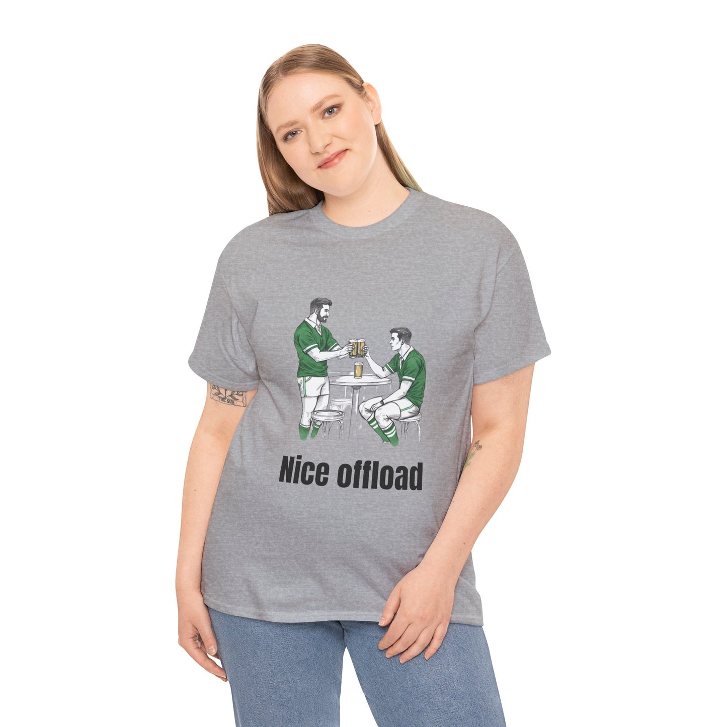 Nice Offload Rugby T-Shirt – Irish Rugby Fan Gift