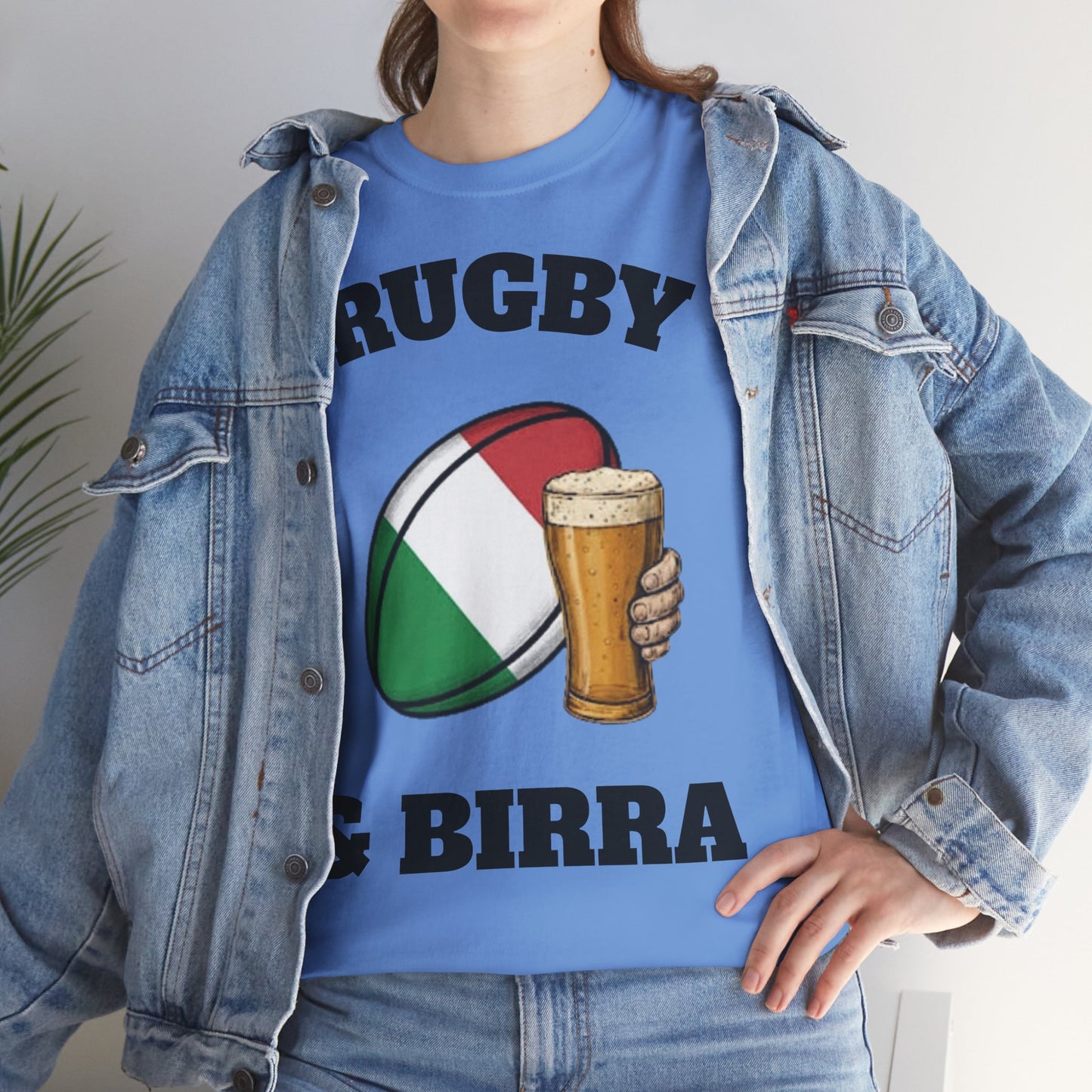 Rugby & Birra – T-shirt Tifosi Rugby Italia