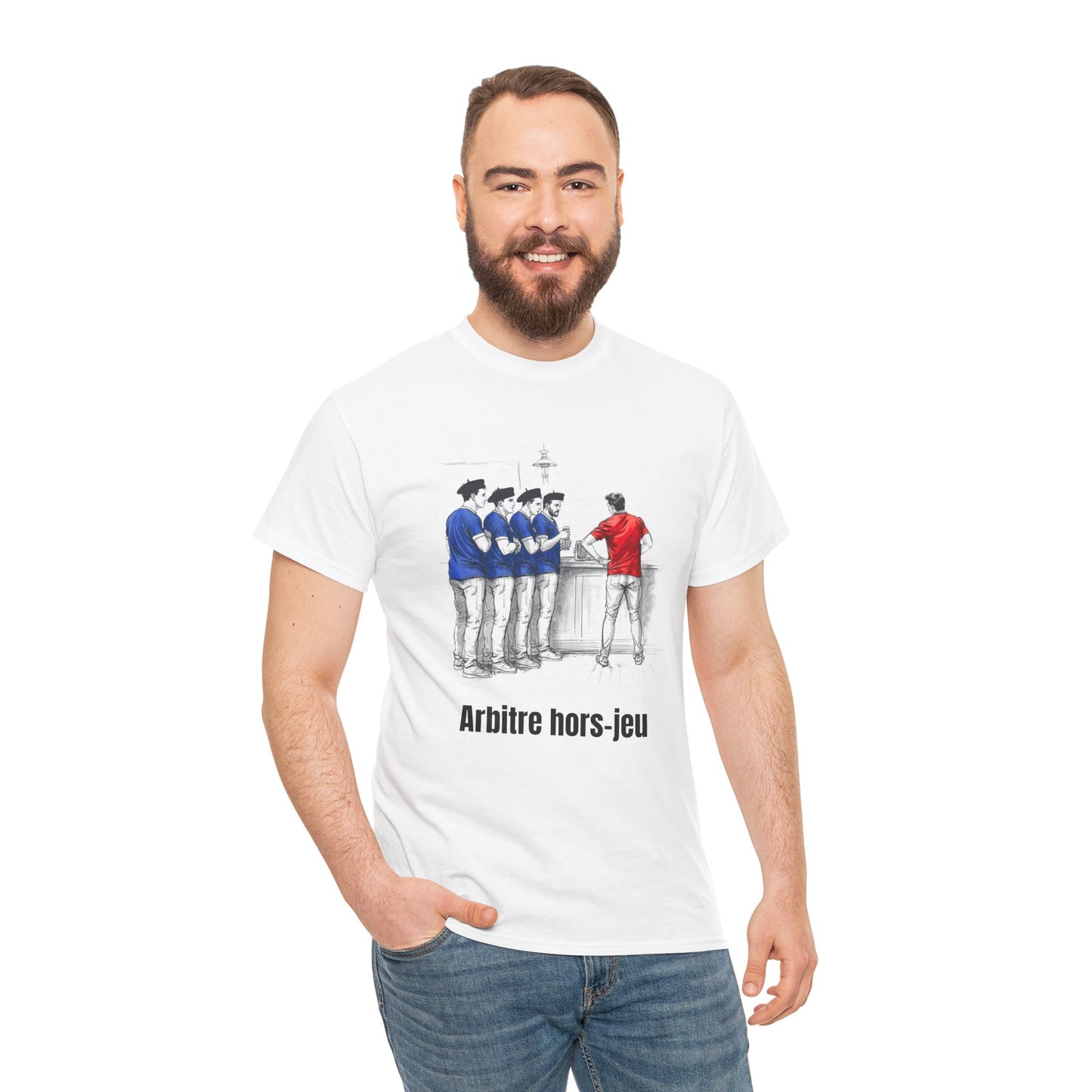 Hors-jeu Arbitre – T-shirt humoristique de rugby français pour les fans et cadeaux