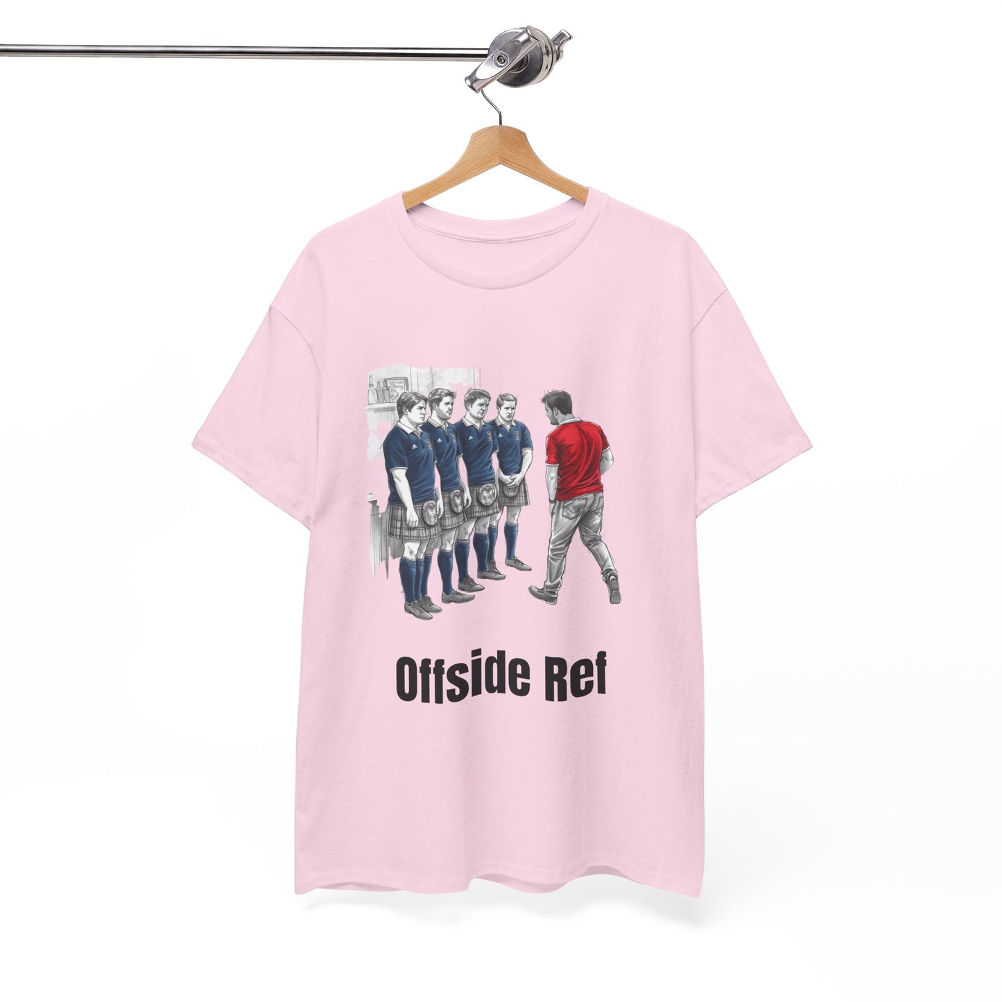 Offside Ref – Funny Scottish Rugby T-Shirt for Fans & Gifts