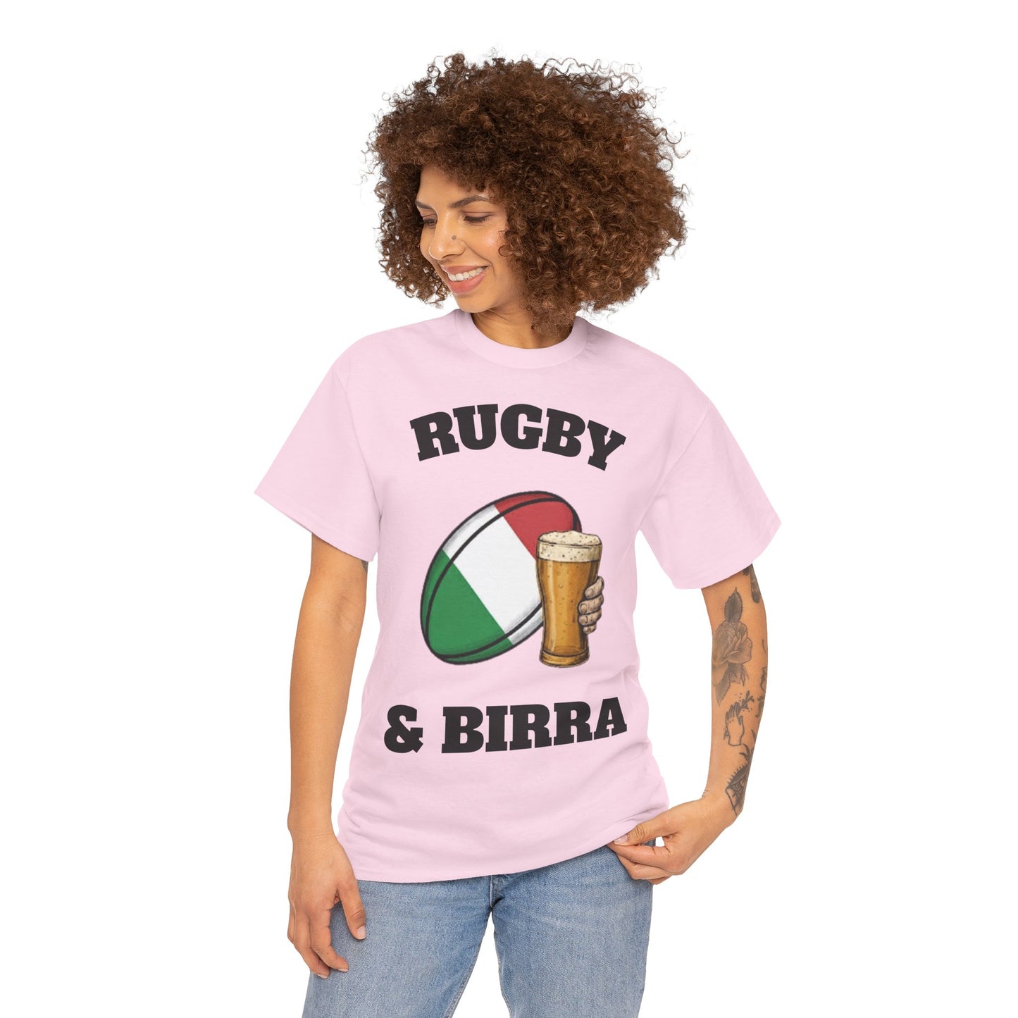 Rugby & Birra – T-shirt Tifosi Rugby Italia