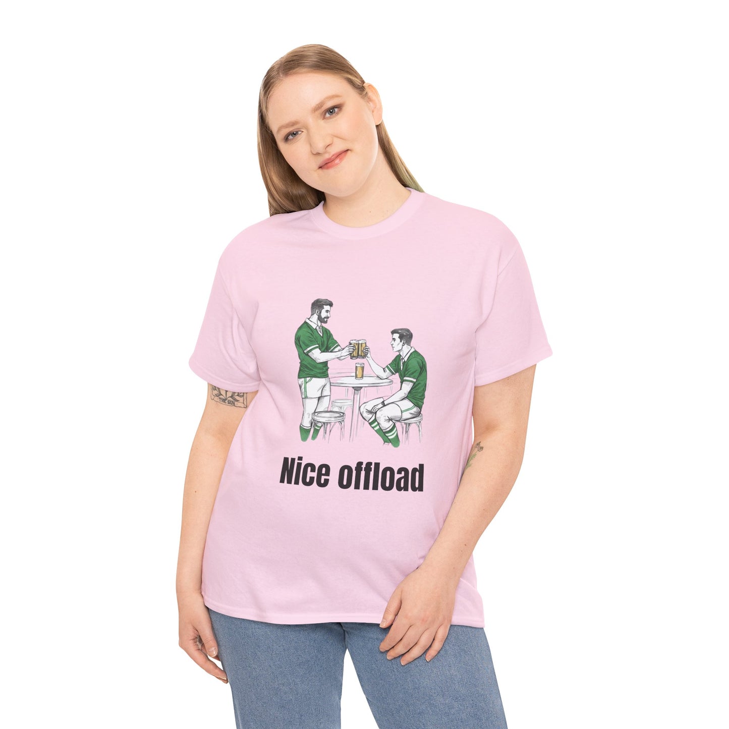 Nice Offload Rugby T-Shirt – Irish Rugby Fan Gift