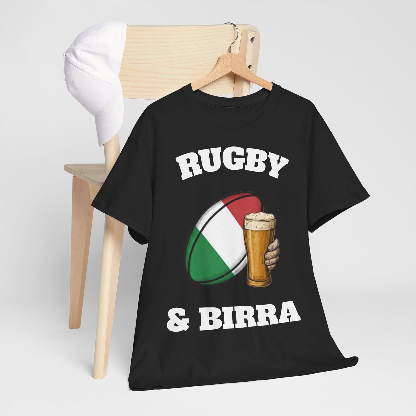 Rugby & Birra – T-shirt Tifosi Rugby Italia