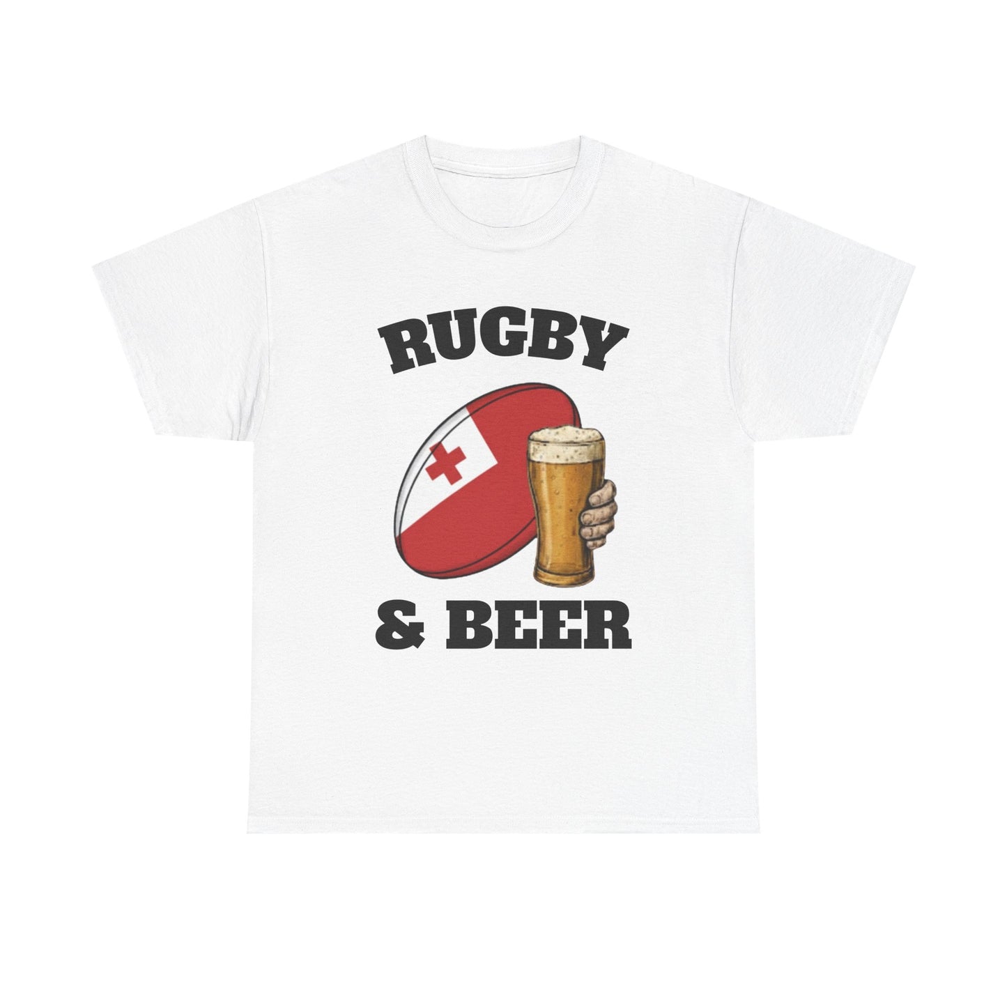 Rugby & Beer Tonga T-Shirt – Ikale Tahi Rugby Fans Tee