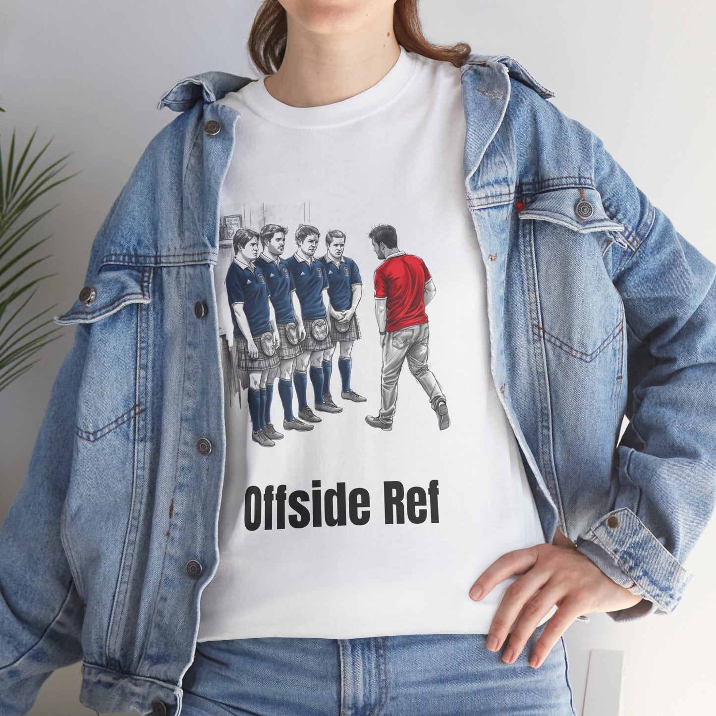 Offside Ref – Funny Scottish Rugby T-Shirt for Fans & Gifts