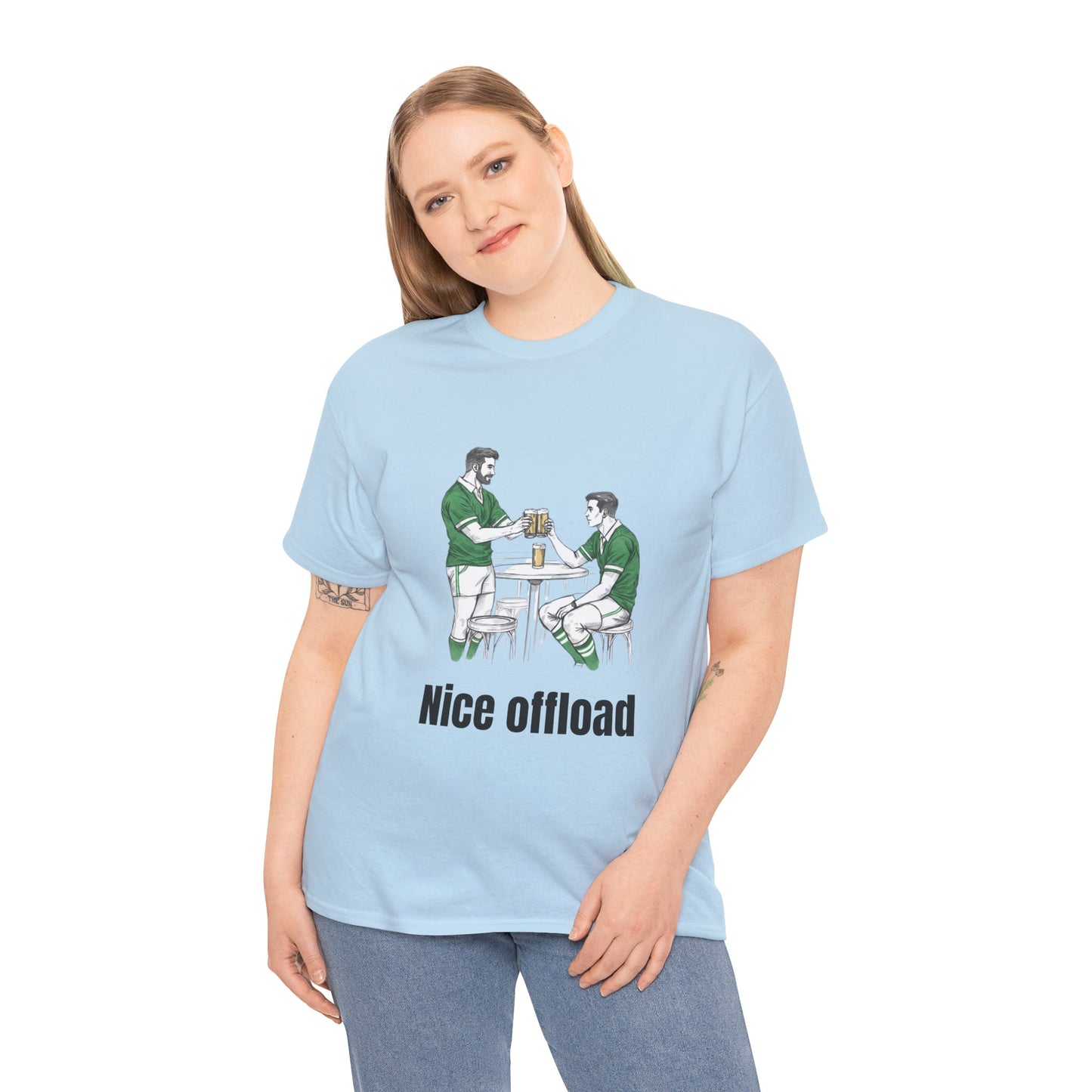 Nice Offload Rugby T-Shirt – Irish Rugby Fan Gift