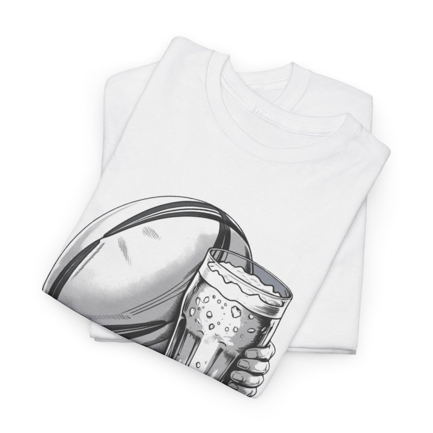 Rugby & Beer “Dragon’s Roar” T-Shirt – Wales Rugby Fan Matchday Gift