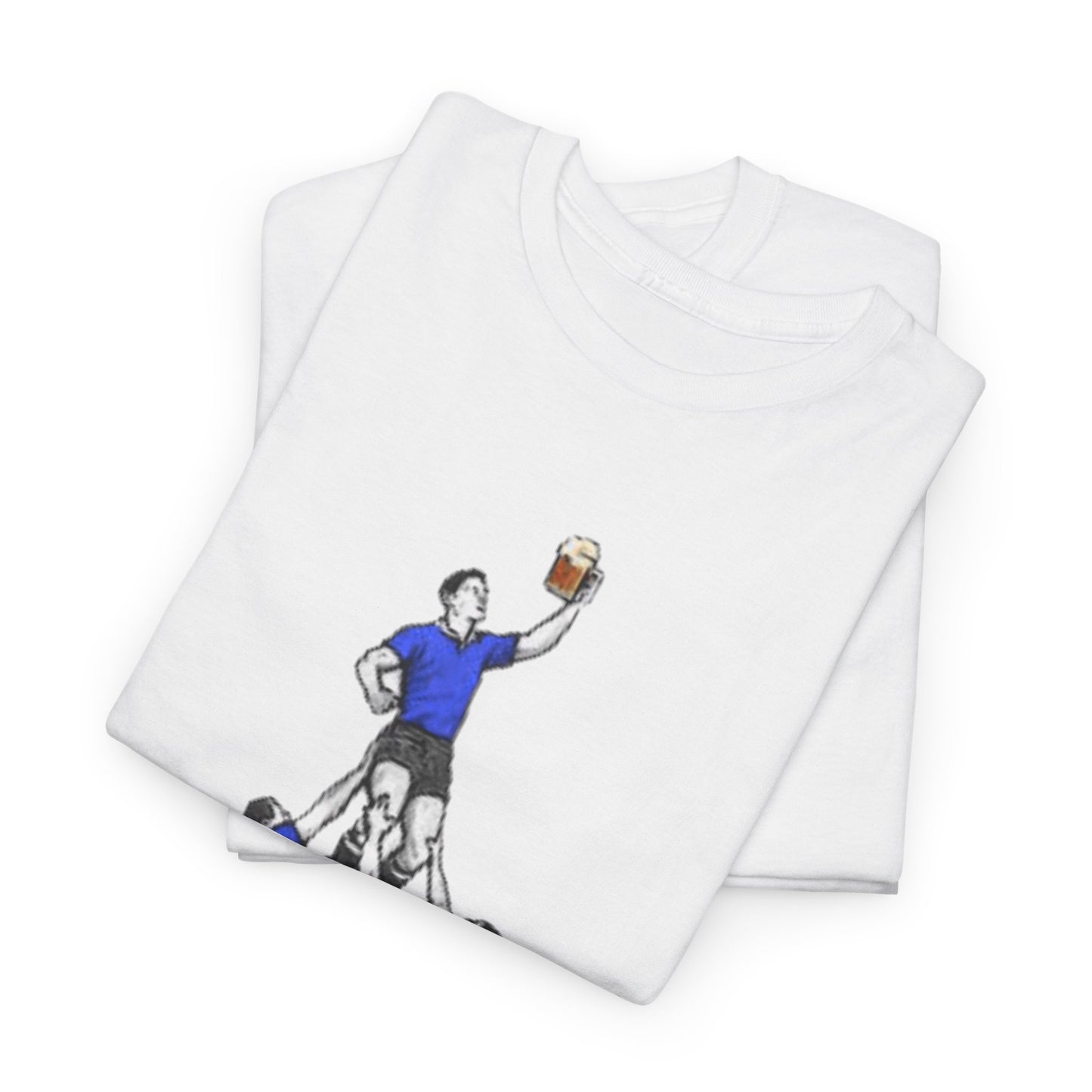 Forza Azzurri Italy Rugby T-Shirt | Rugby & Birra Fan Tee