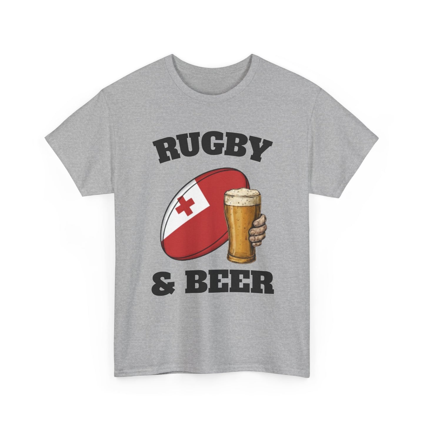Rugby & Beer Tonga T-Shirt – Ikale Tahi Rugby Fans Tee