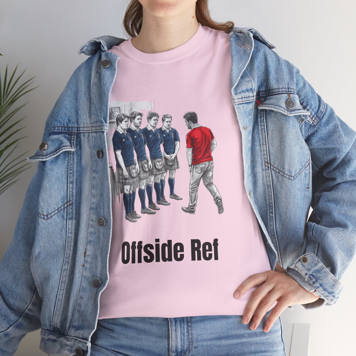 Offside Ref – Funny Scottish Rugby T-Shirt for Fans & Gifts