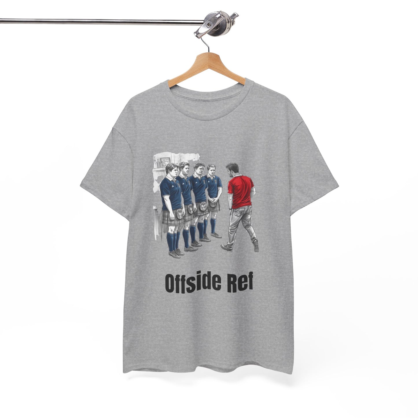 Offside Ref – Funny Scottish Rugby T-Shirt for Fans & Gifts