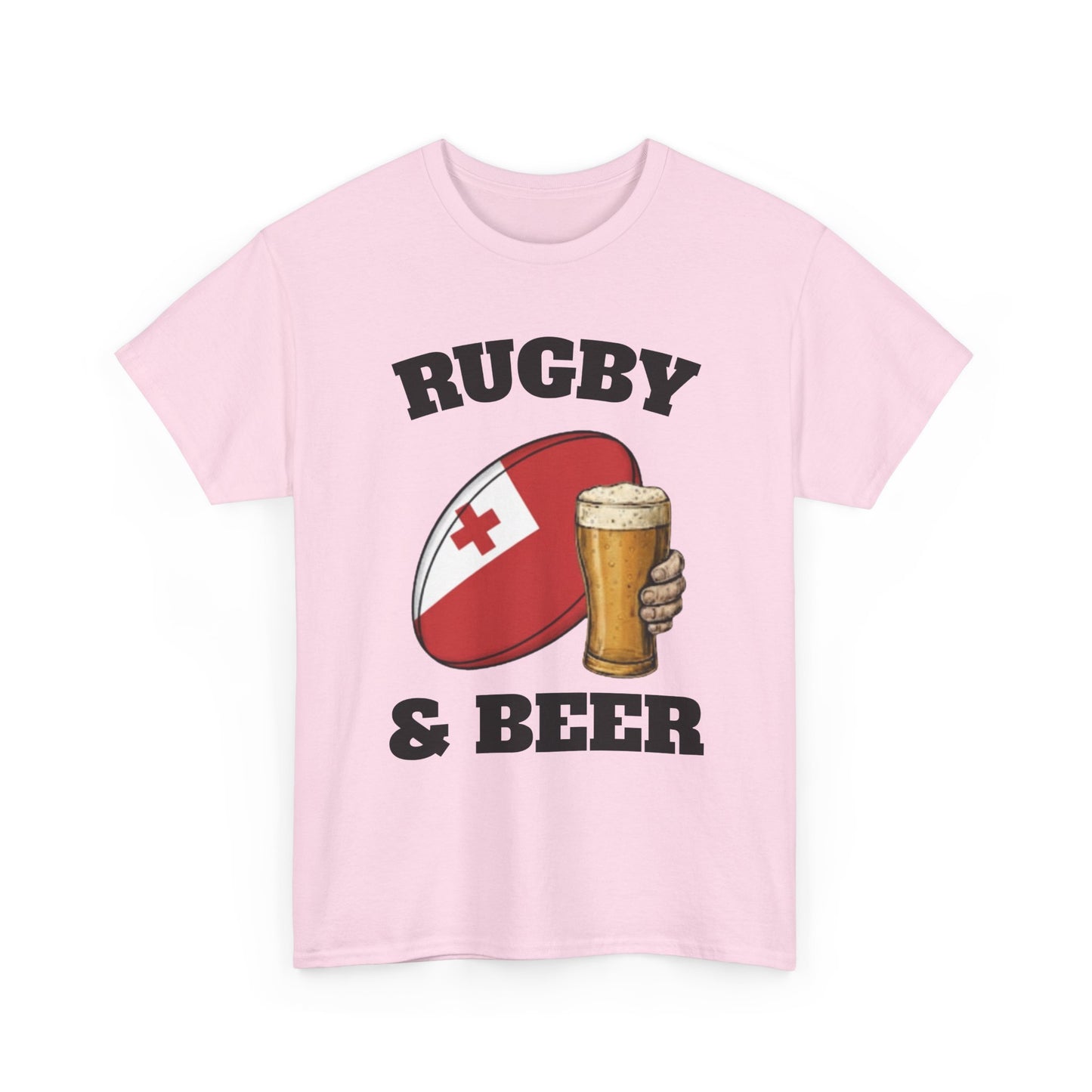 Rugby & Beer Tonga T-Shirt – Ikale Tahi Rugby Fans Tee
