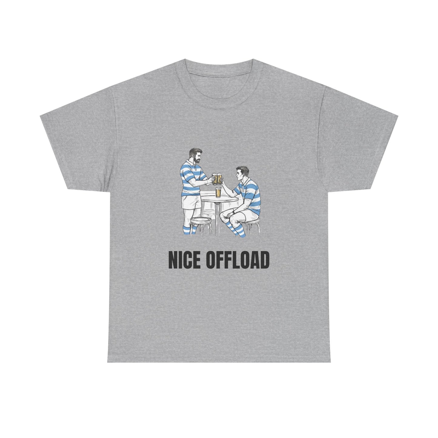 Nice Offload – Argentina Rugby Fan T-Shirt | Rugby & Beer