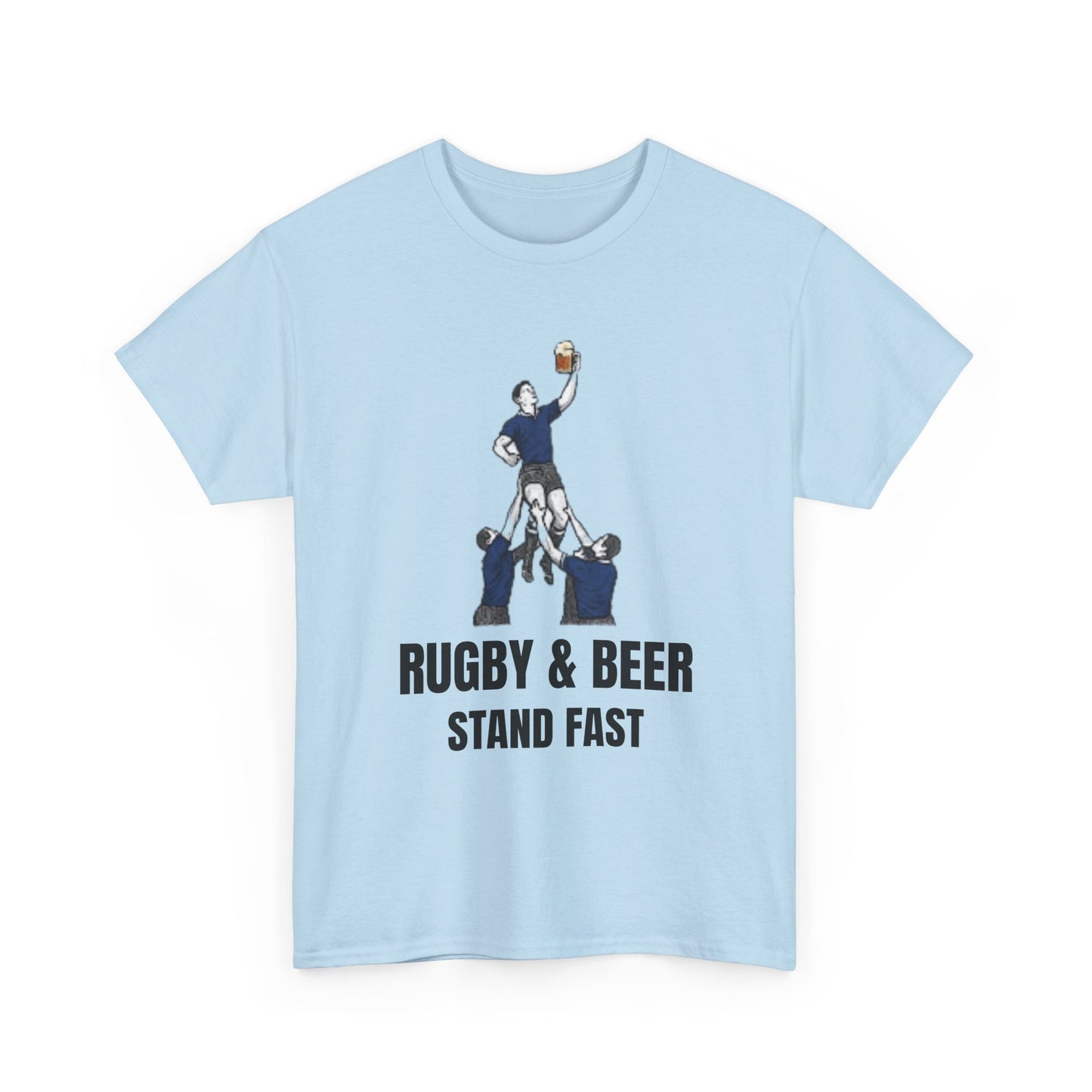Maglietta da rugby Stand Fast Scotland | Maglietta per tifosi di rugby e birra