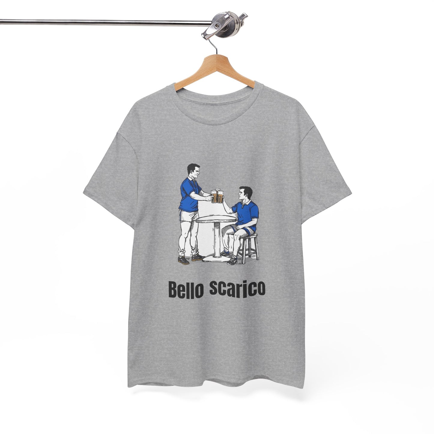 T-Shirt "Bello Scarico" per Tifosi del Rugby Italiano