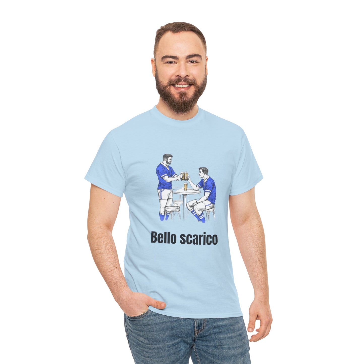 T-Shirt "Bello Scarico" per Tifosi del Rugby Italiano