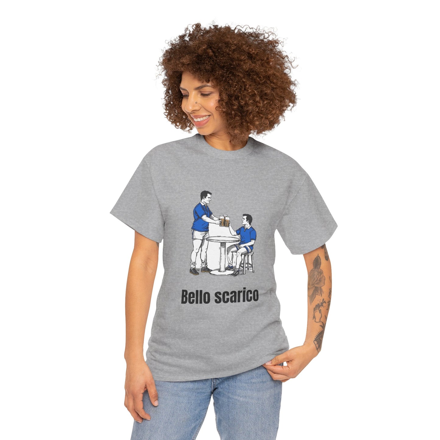 T-Shirt "Bello Scarico" per Tifosi del Rugby Italiano