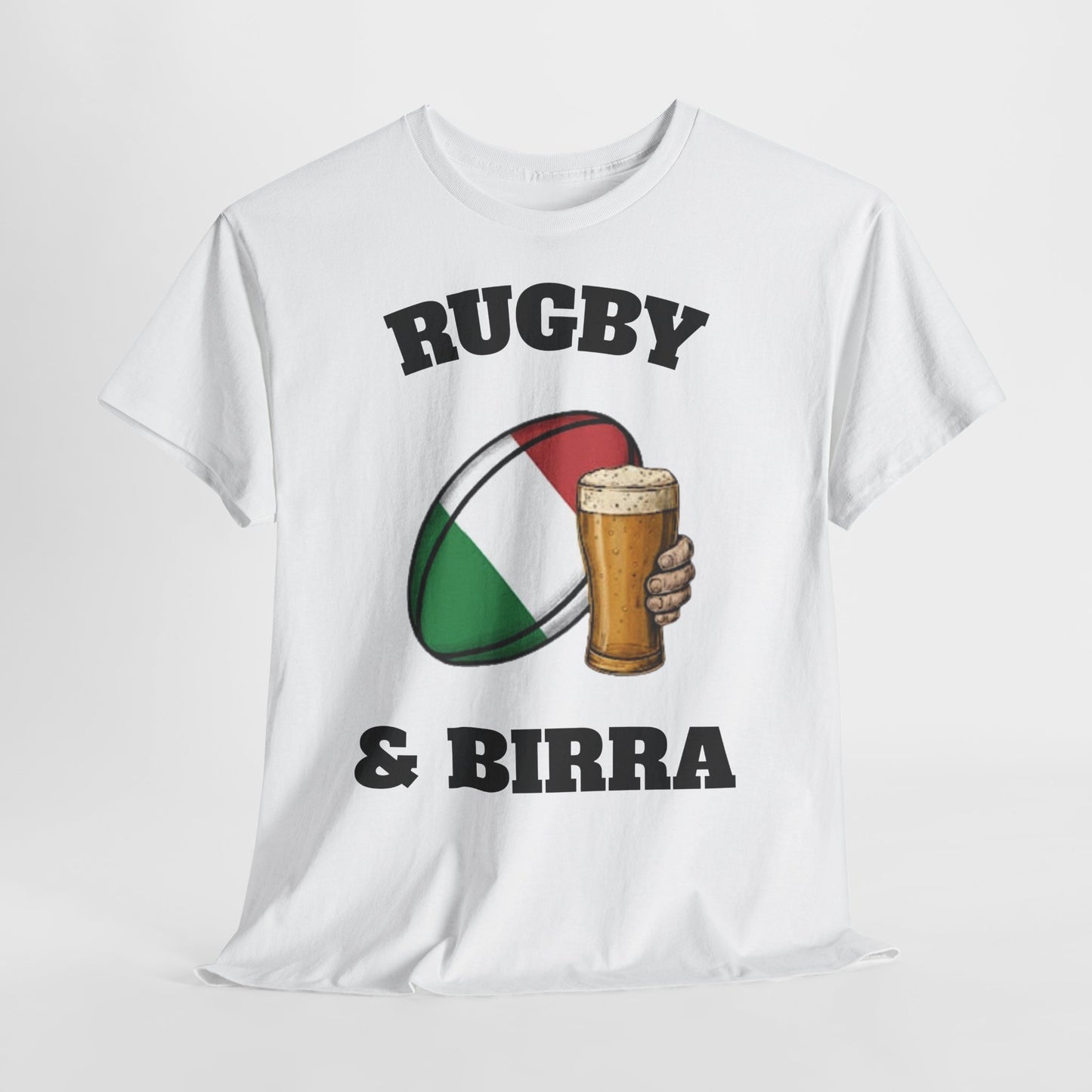 Rugby & Birra – T-shirt Tifosi Rugby Italia