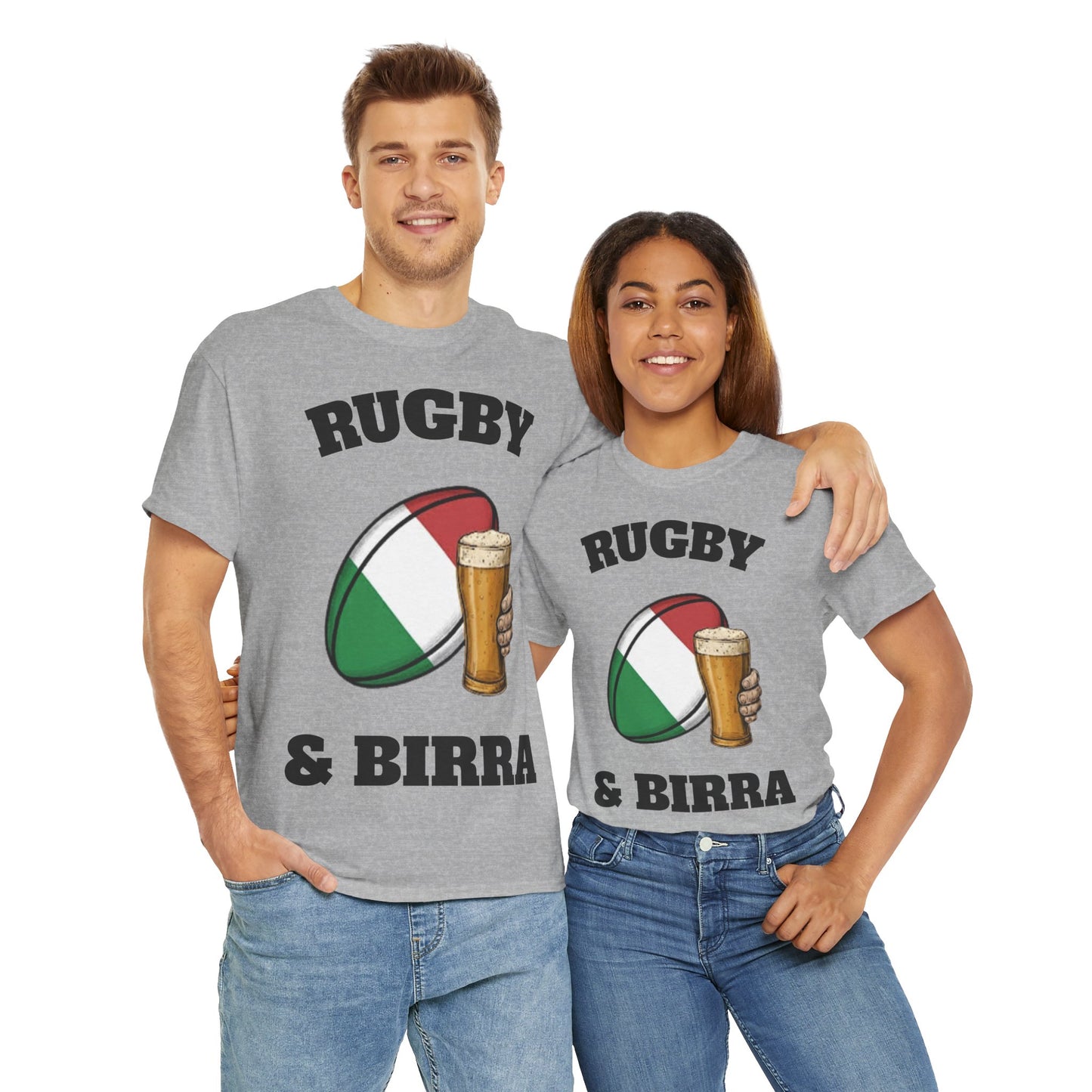 Rugby & Birra – T-shirt Tifosi Rugby Italia
