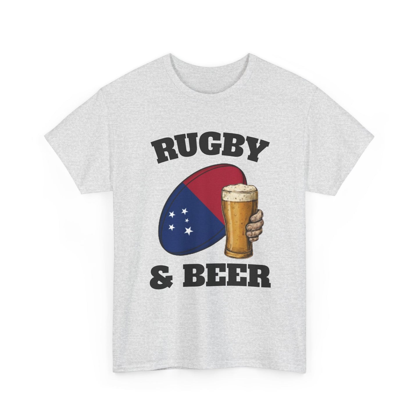Rugby & Beer Samoa T-Shirt – Manu Samoa Rugby Fans Tee