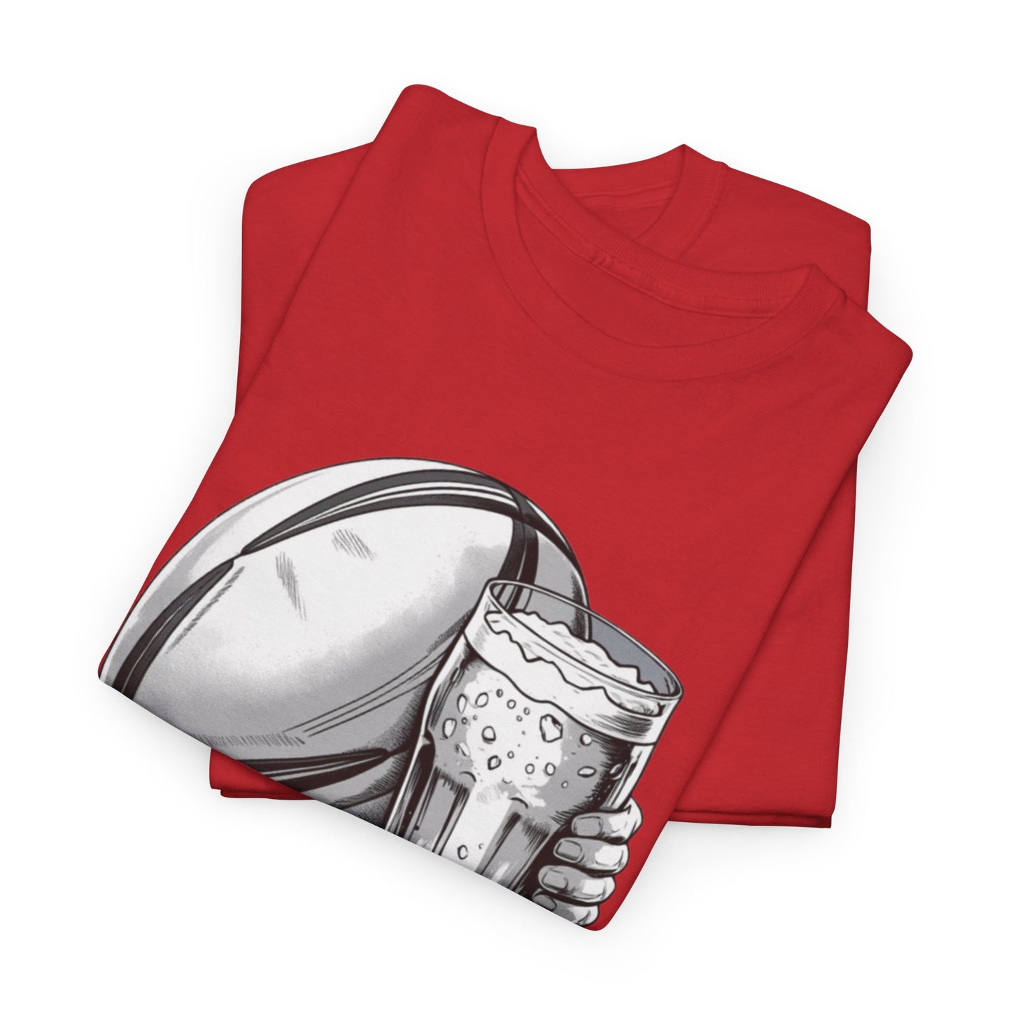 Rugby & Beer “Dragon’s Roar” T-Shirt – Wales Rugby Fan Matchday Gift