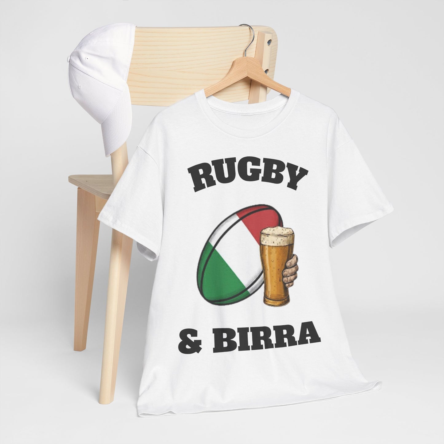 Rugby & Birra – T-shirt Tifosi Rugby Italia