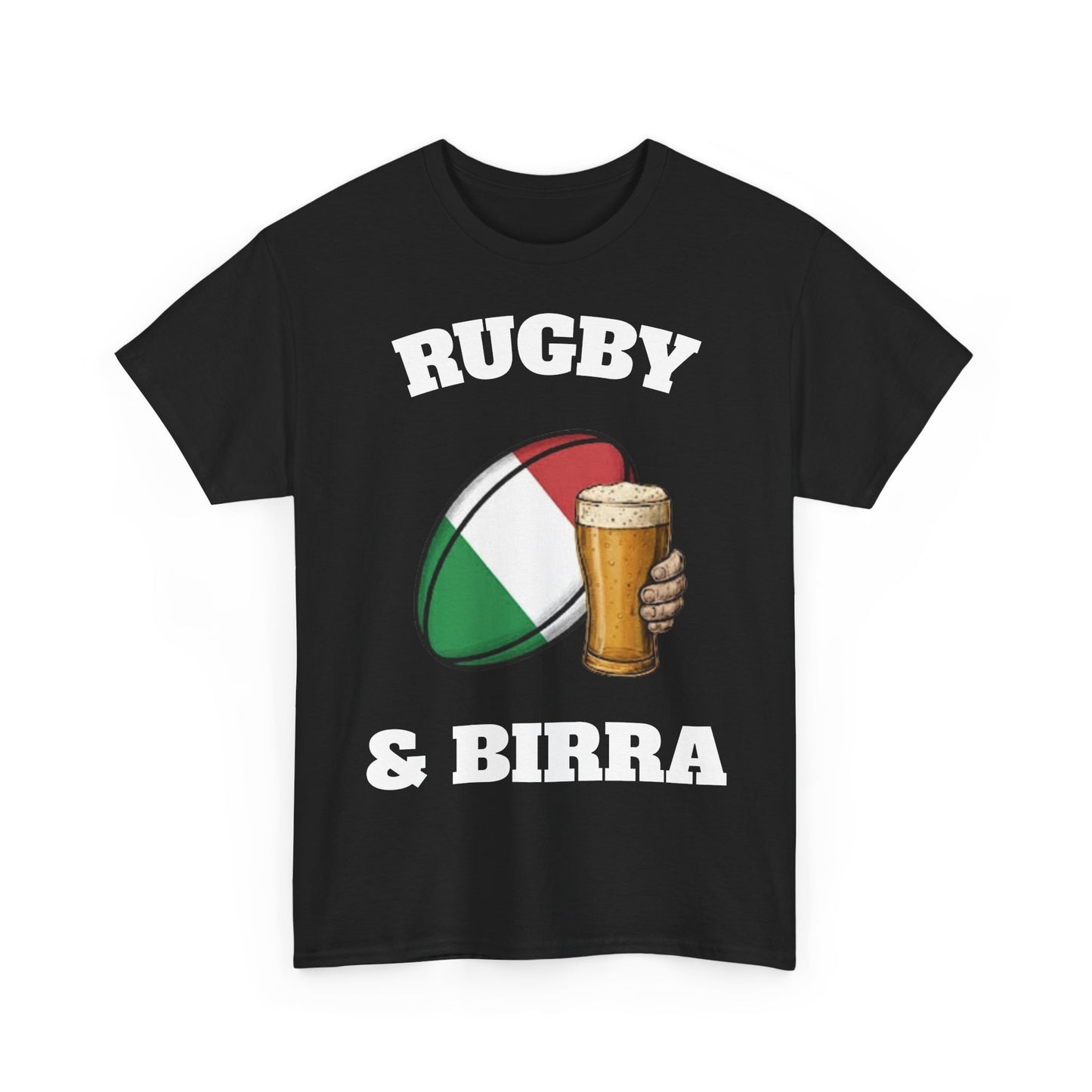 Rugby & Birra – T-shirt Tifosi Rugby Italia