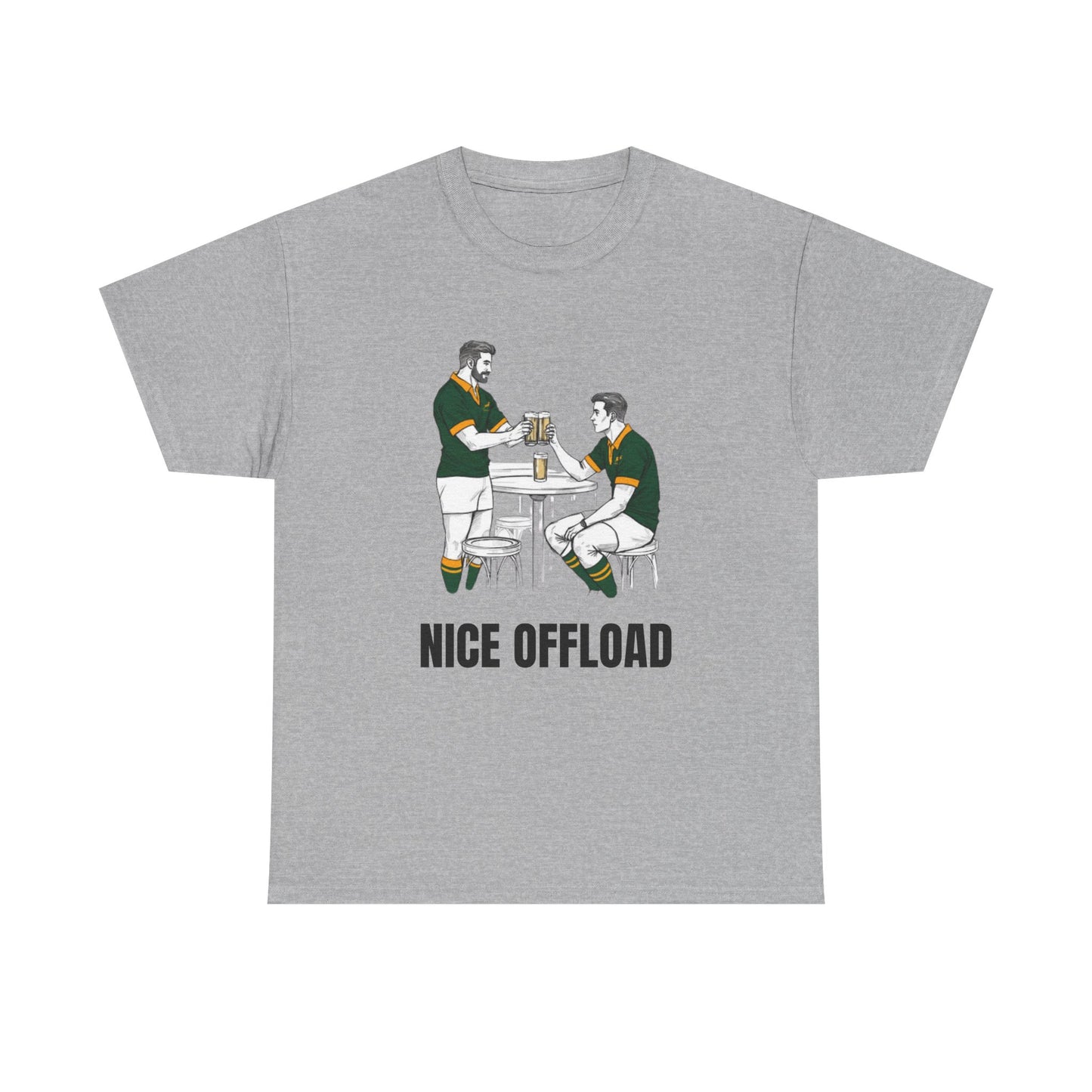 Nice Offload – South Africa Rugby Fan T-Shirt | Rugby & Beer