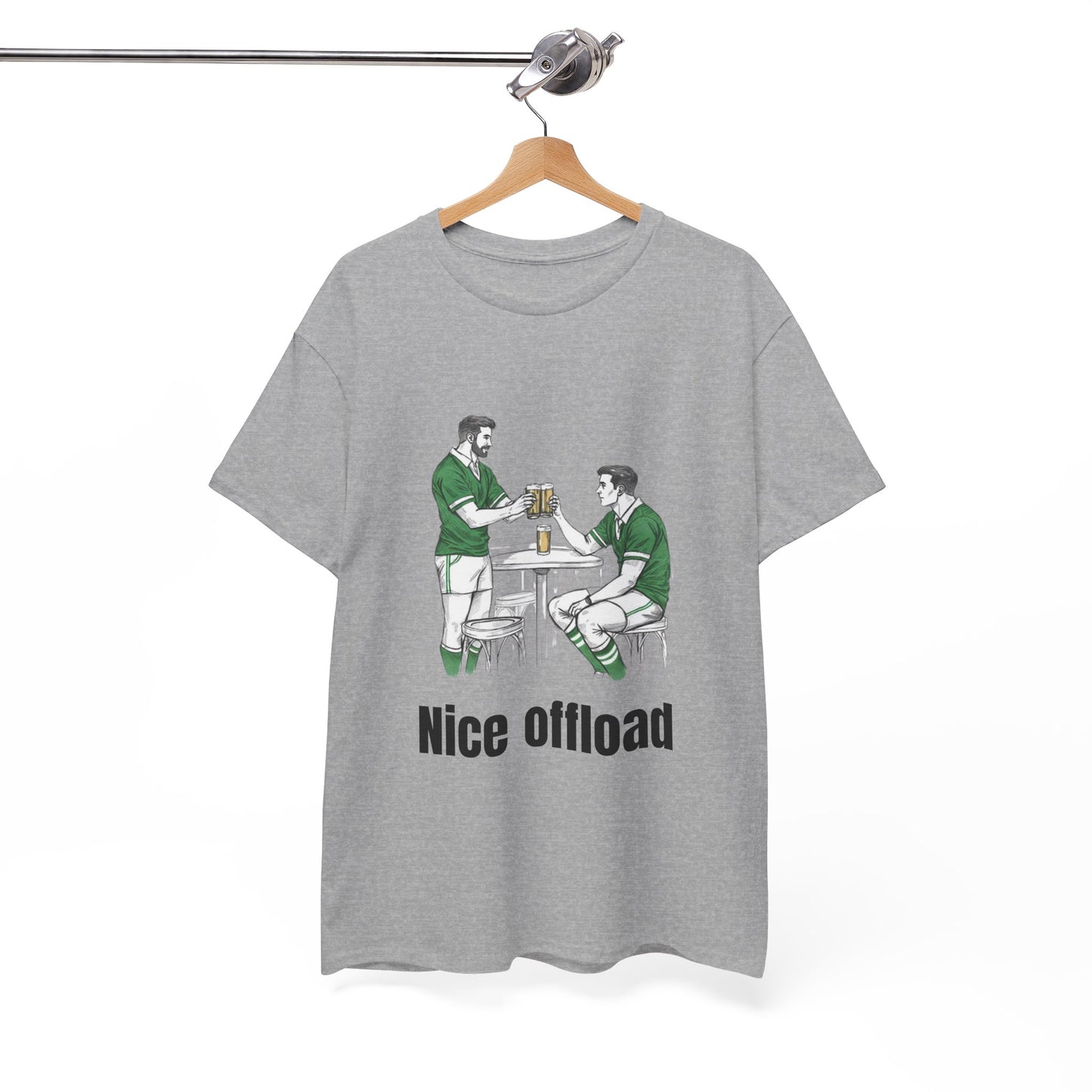 Nice Offload Rugby T-Shirt – Irish Rugby Fan Gift