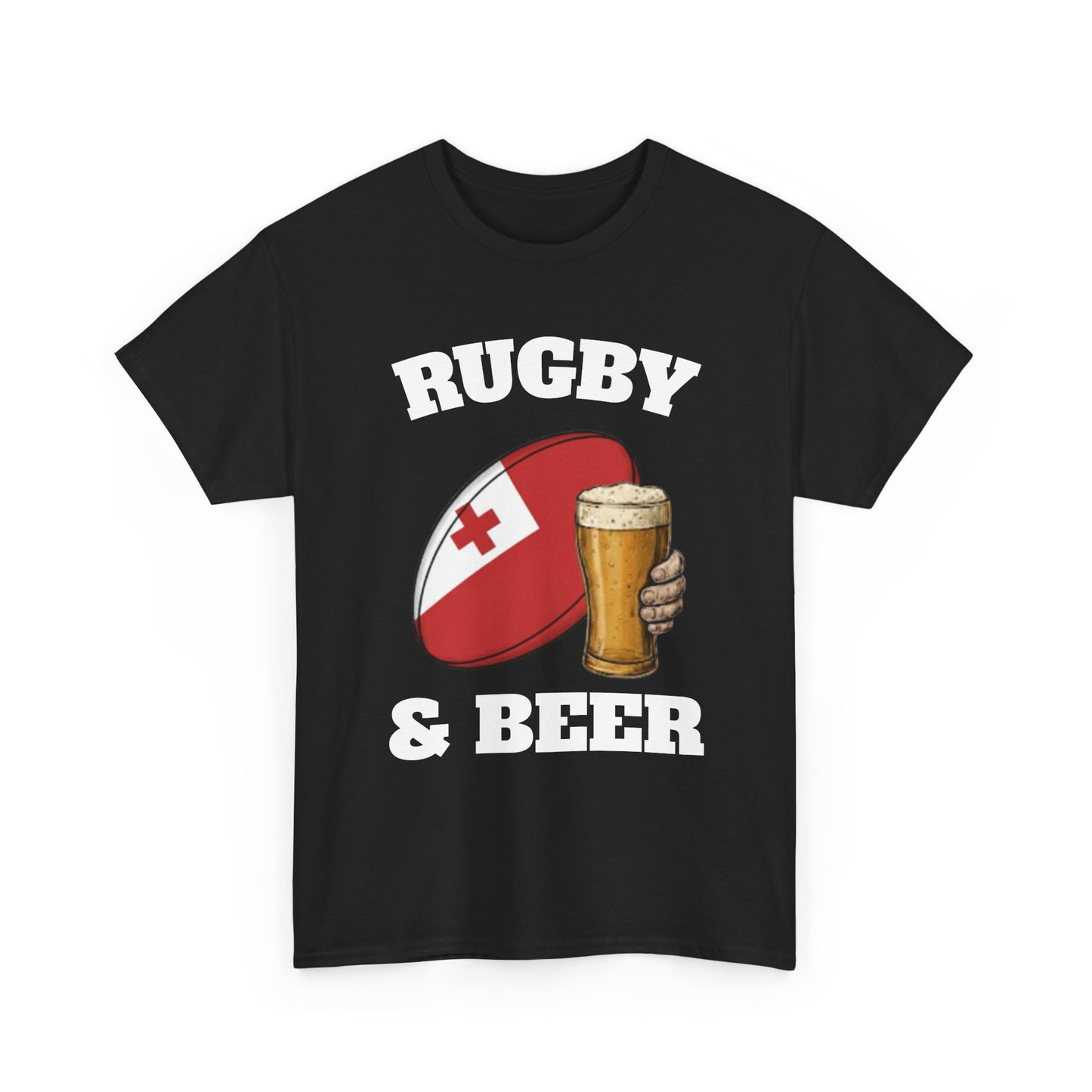 Rugby & Beer Tonga T-Shirt – Ikale Tahi Rugby Fans Tee