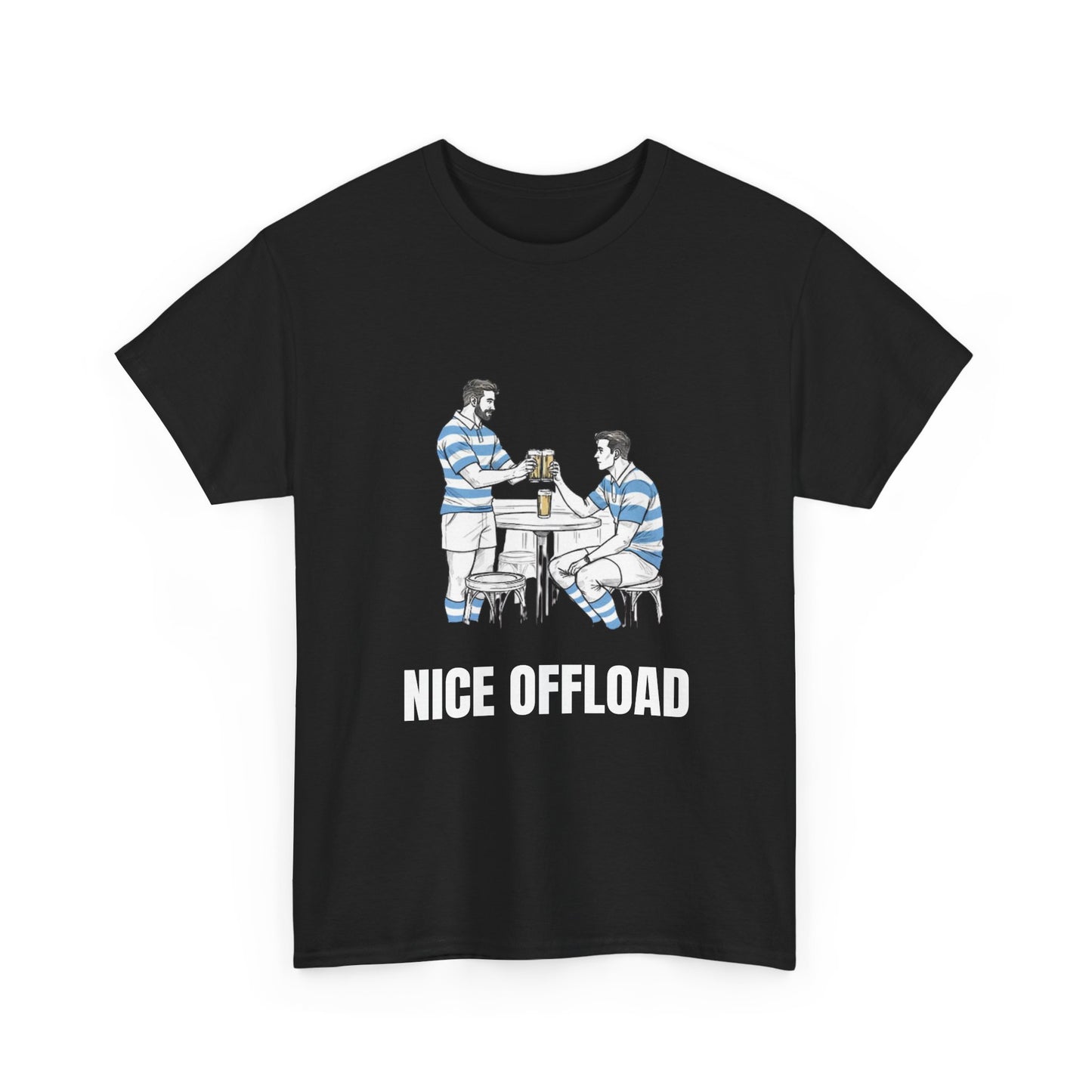 Nice Offload – Argentina Rugby Fan T-Shirt | Rugby & Beer