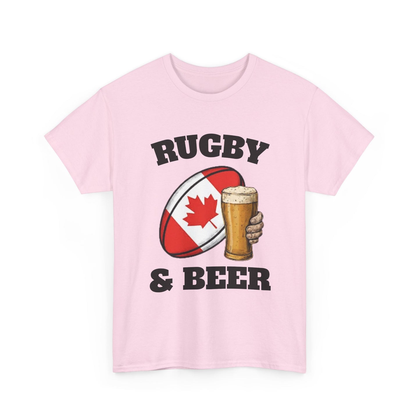 Rugby & Beer Canada T-Shirt – Canadian Rugby Fan Tee