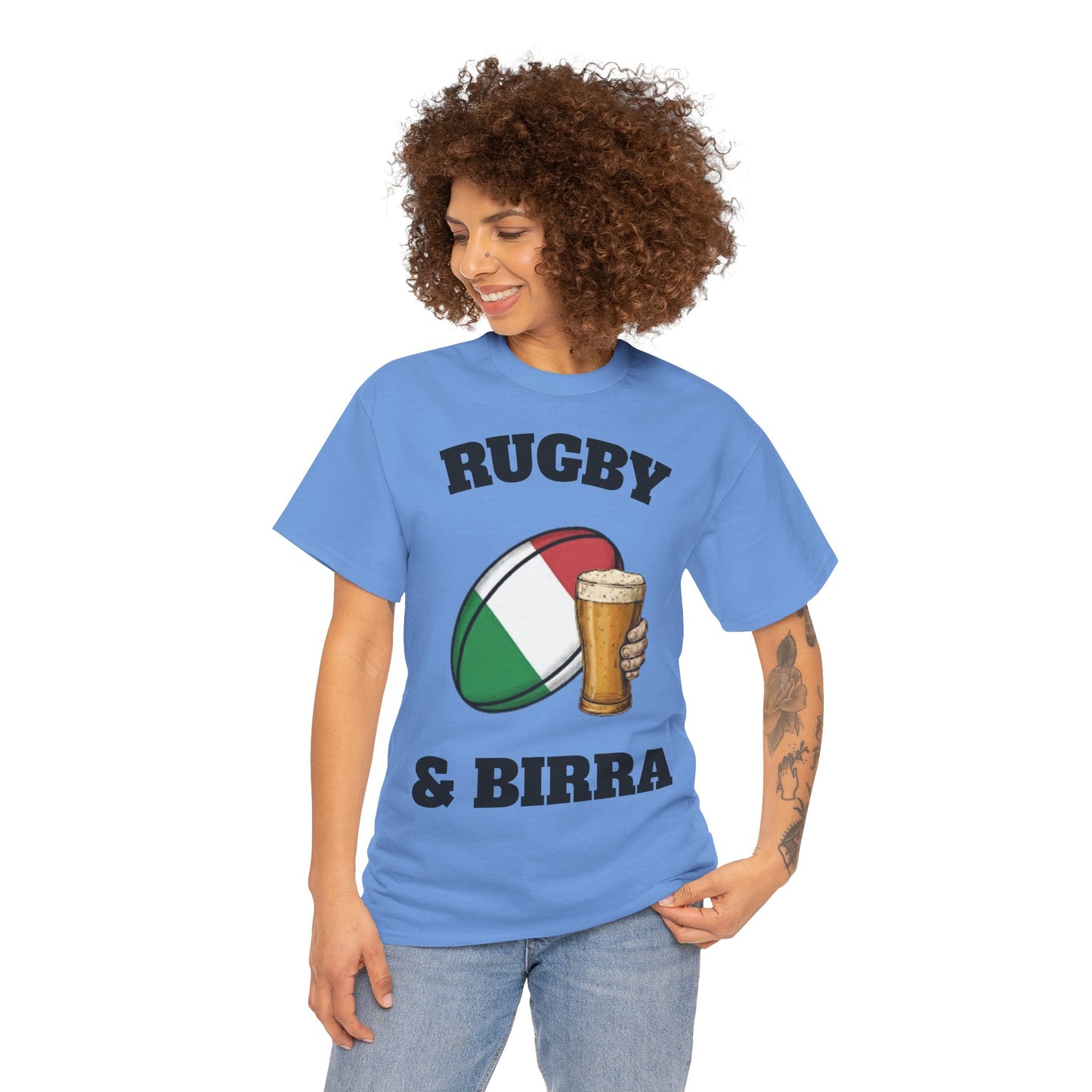Rugby & Birra – T-shirt Tifosi Rugby Italia