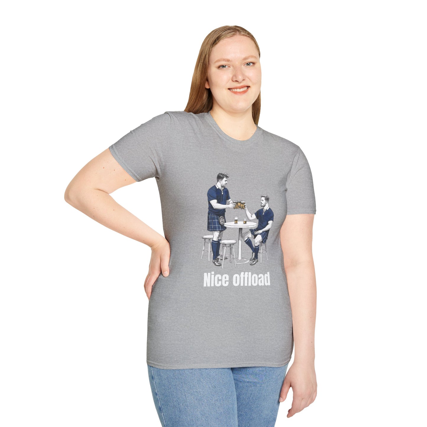 Nice Offload Rugby T-Shirt – Scotland Rugby Fan Gift