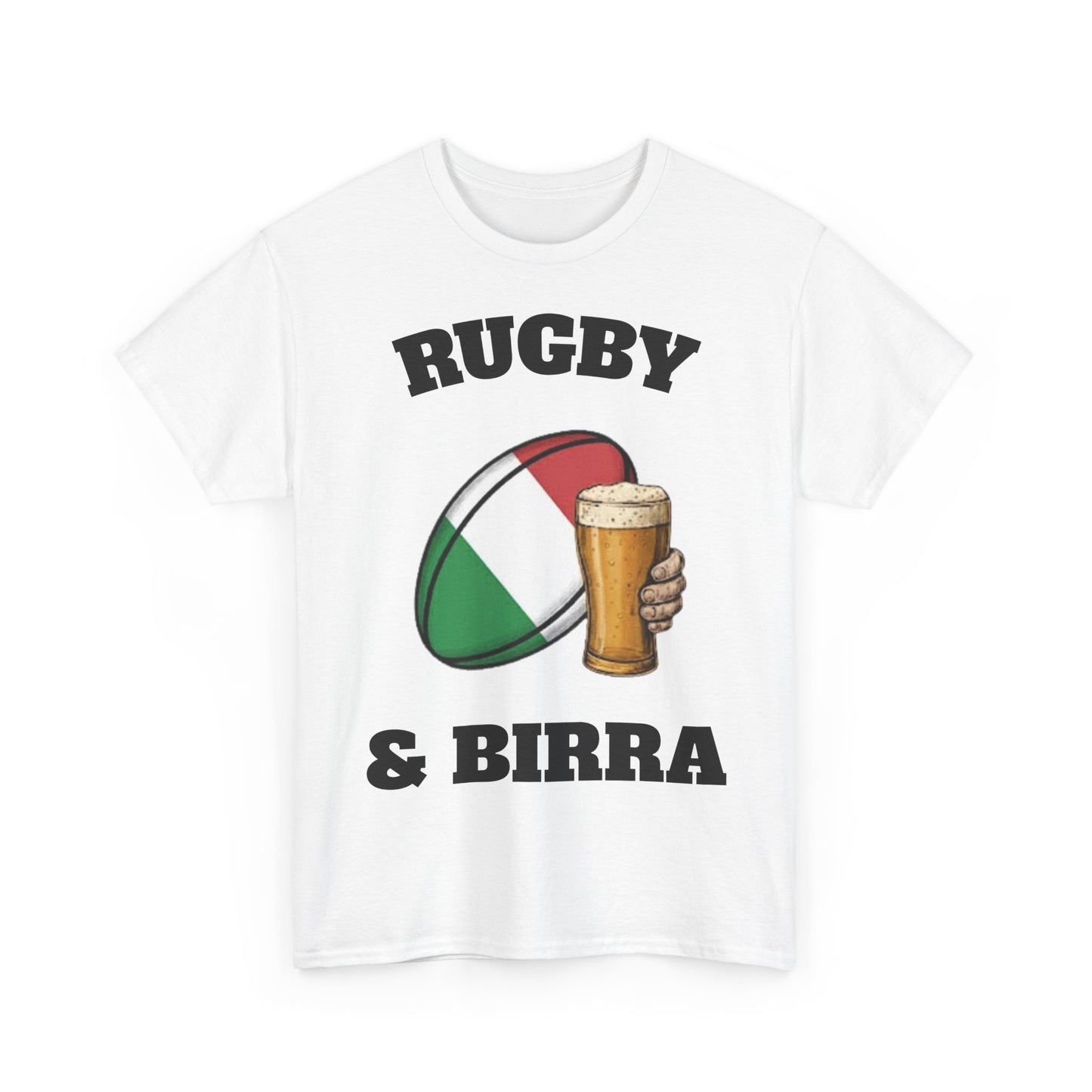 Rugby & Birra – T-shirt Tifosi Rugby Italia